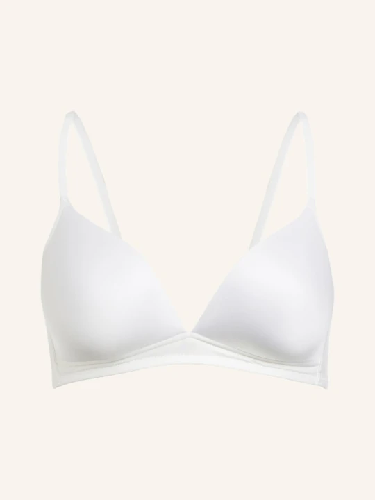 Zdjęcie produktu Hanro Biustonosz Usztywniany Satin Deluxe Z Satyny weiss BIAŁY