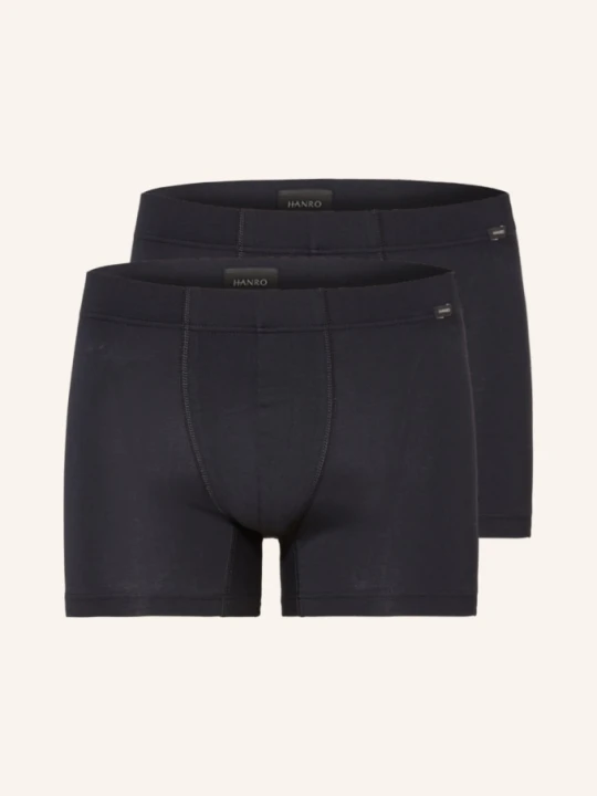 Zdjęcie produktu Hanro Bokserki Cotton Essentials, 2 Szt. schwarz CZARNY