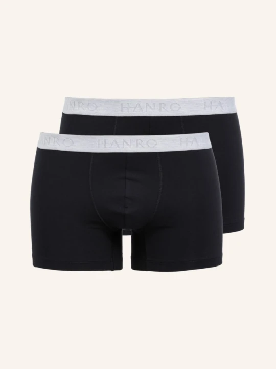 Zdjęcie produktu Hanro Bokserki Cotton Essentials, 2 Szt. schwarz CZARNY