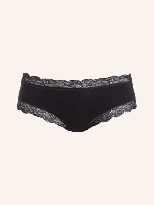 Zdjęcie produktu Hanro Bokserki Cotton Lace schwarz CZARNY