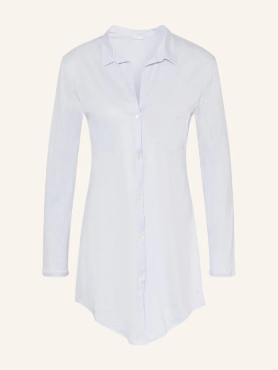 Zdjęcie produktu Hanro Koszula Nocna Cotton Deluxe blau JASNONIEBIESKI