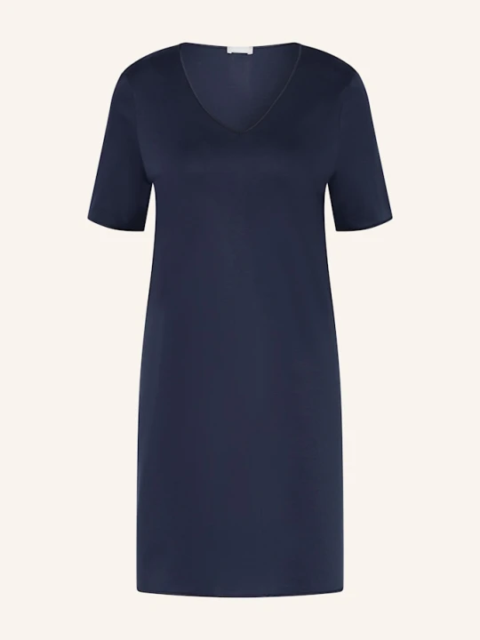 Zdjęcie produktu Hanro Koszula Nocna Cotton Silk blau GRANATOWY