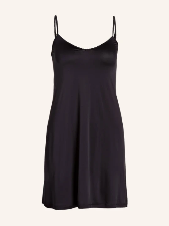 Zdjęcie produktu Hanro Koszula Nocna Satin Deluxe Z Satyny schwarz CZARNY