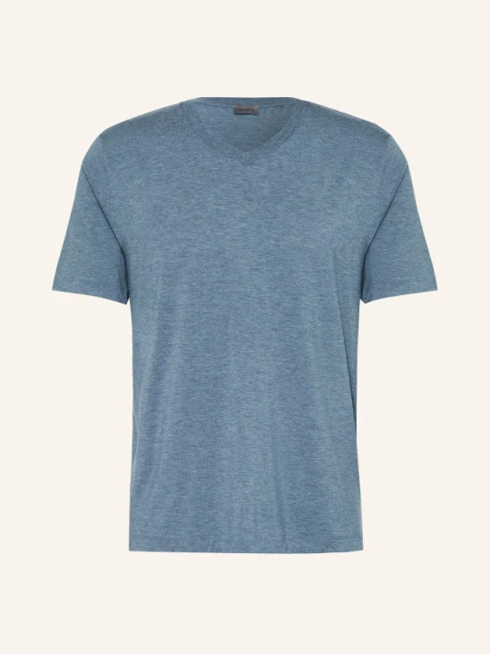 Zdjęcie produktu Hanro Koszulka W Serek Casuals blau NIEBIESKI