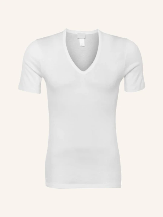 Zdjęcie produktu Hanro Koszulka Z Dekoltem W Serek Cotton Pure weiss BIAŁY