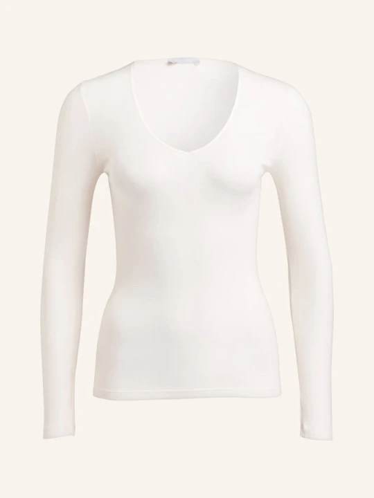 Zdjęcie produktu Hanro Koszulka Z Długim Rękawem Woolen Silk Z Wełny Merino Z Dodatkiem Jedwabiu beige