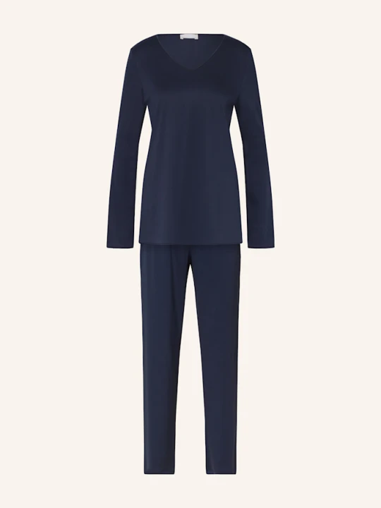 Zdjęcie produktu Hanro Piżama Cotton Silk blau GRANATOWY