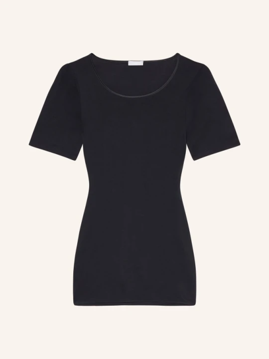 Zdjęcie produktu Hanro T-Shirt Cotton Seamless schwarz CZARNY