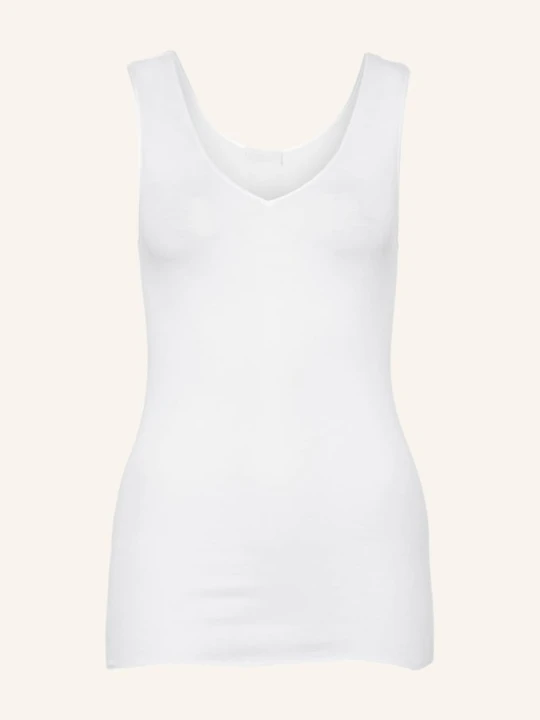 Zdjęcie produktu Hanro Top Cotton Seamless weiss BIAŁY