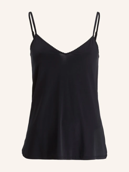 Zdjęcie produktu Hanro Top Satin Deluxe Z Satyny schwarz CZARNY
