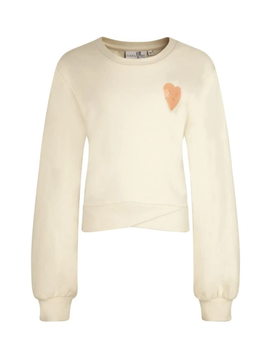 Zdjęcie produktu happy girls by Eisend Bluza w kolorze beżowym rozmiar: 128