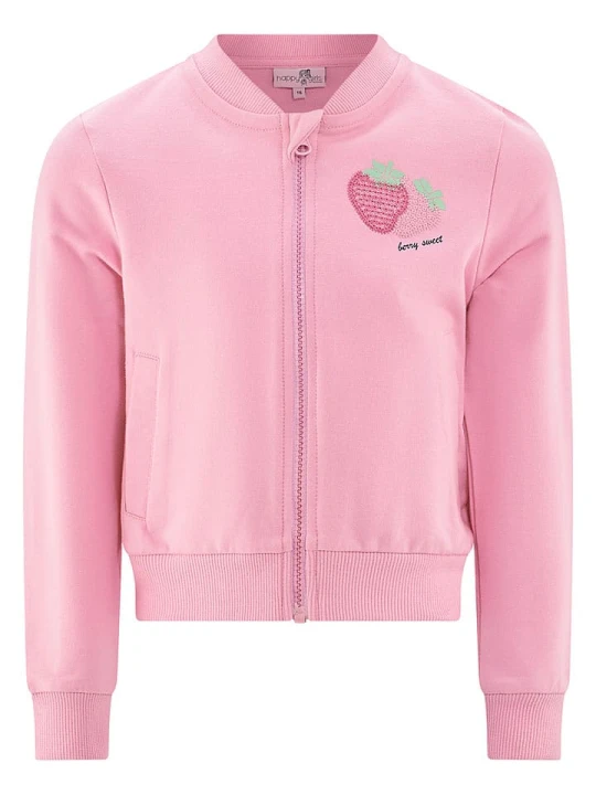 Zdjęcie produktu happy girls by Eisend Bluza w kolorze jasnoróżowym rozmiar: 98