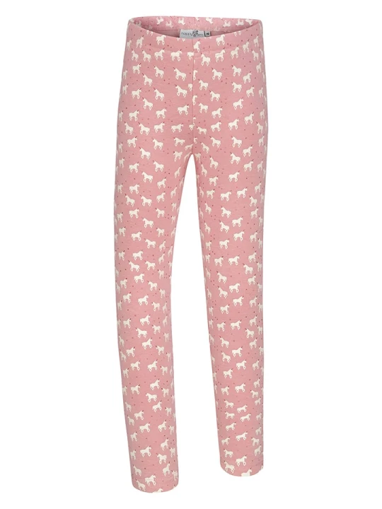 Zdjęcie produktu happy girls by Eisend Legginsy termiczne w kolorze jasnoróżowym rozmiar: 116