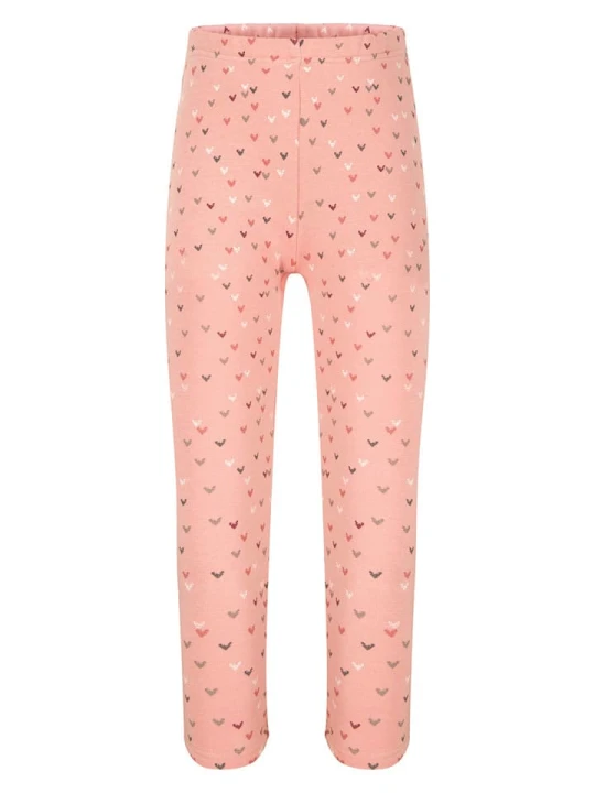 Zdjęcie produktu happy girls by Eisend Legginsy termiczne w kolorze jasnoróżowym rozmiar: 134