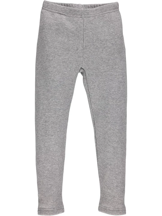 Zdjęcie produktu happy girls by Eisend Legginsy termiczne w kolorze szarym rozmiar: 110