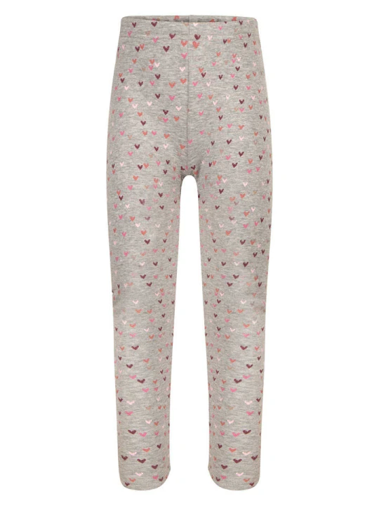 Zdjęcie produktu happy girls by Eisend Legginsy termiczne w kolorze szarym rozmiar: 92