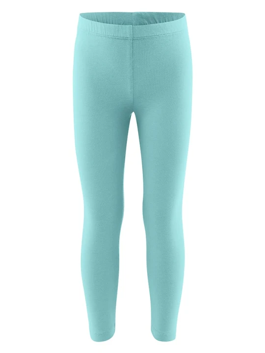 Zdjęcie produktu happy girls by Eisend Legginsy w kolorze turkusowym rozmiar: 152