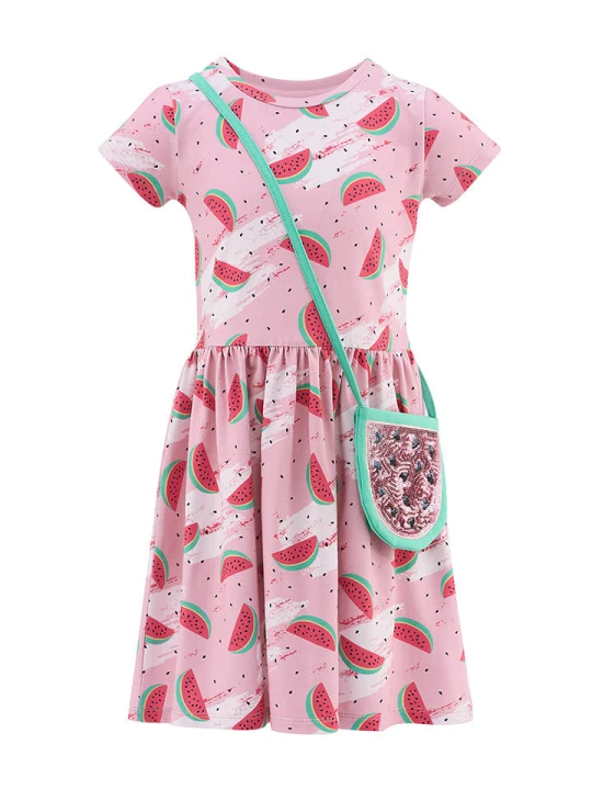 Zdjęcie produktu happy girls by Eisend Sukienka w kolorze jasnoróżowym rozmiar: 128