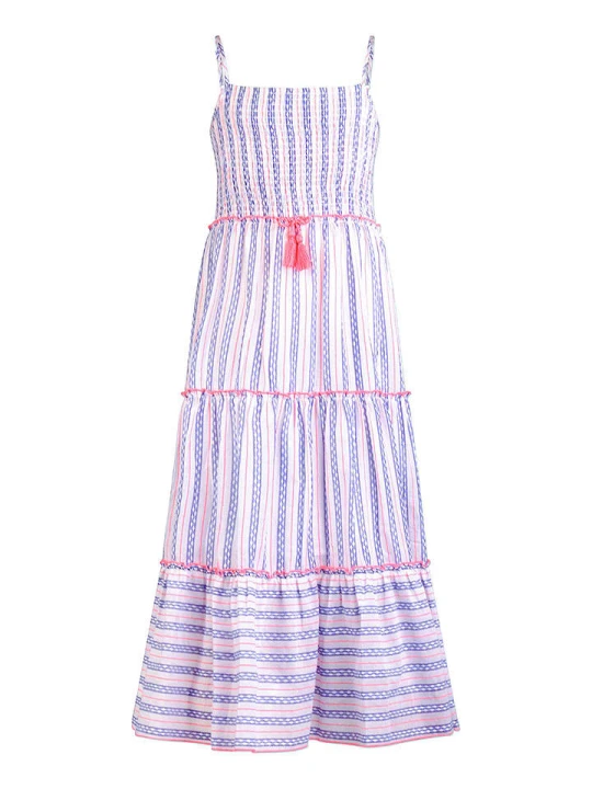 Zdjęcie produktu happy girls by Eisend Sukienka w kolorze koralowo-granatowym rozmiar: 134