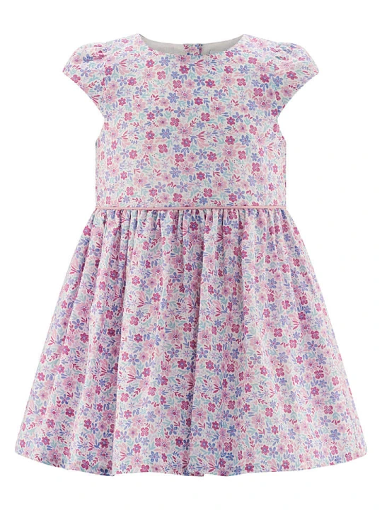 Zdjęcie produktu happy girls by Eisend Sukienka w kolorze kremowo-fioletowym rozmiar: 122