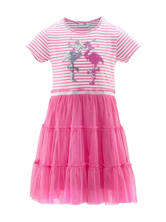 Zdjęcie produktu happy girls by Eisend Sukienka w kolorze różowym rozmiar: 98