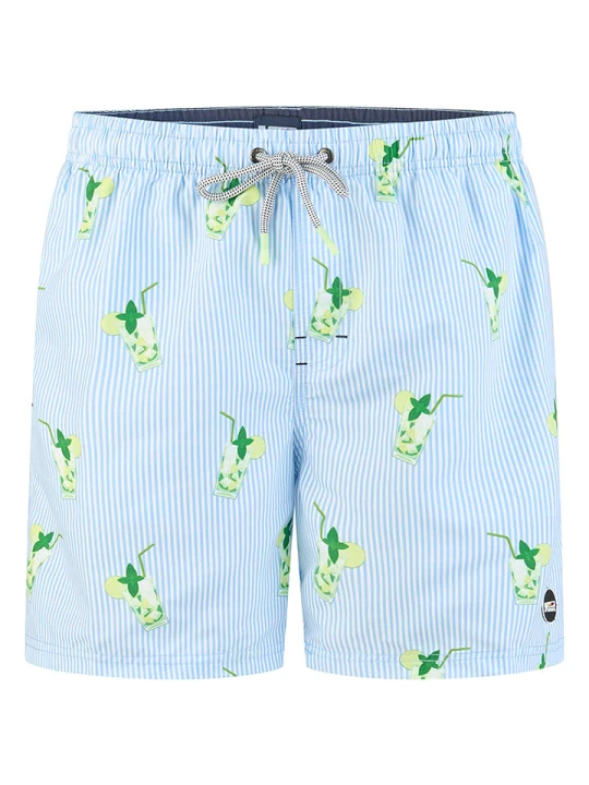 Zdjęcie produktu Happy Shorts Szorty kąpielowe w kolorze błękitnym rozmiar: M