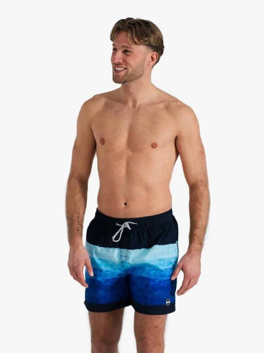 Zdjęcie produktu Happy Shorts Szorty kąpielowe w kolorze granatowo-niebieskim rozmiar: M