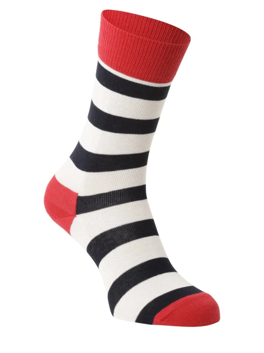 Zdjęcie produktu Happy Socks Skarpety Mężczyźni drobna dzianina wielokolorowy|czarny|biały