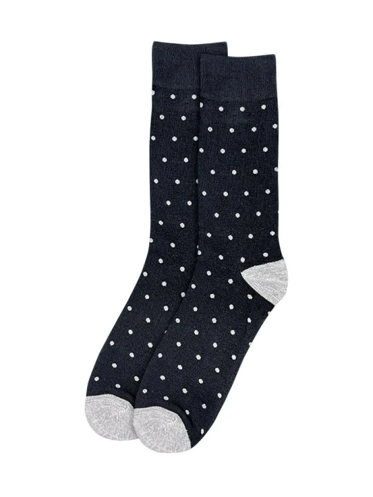 Zdjęcie produktu Happy Socks Skarpety "Mini Dot" w kolorze czarnym rozmiar: 41-46