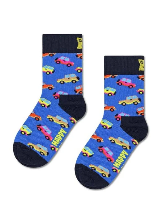 Zdjęcie produktu Happy Socks Skarpety "SUV" w kolorze niebieskim ze wzorem rozmiar: 33-35