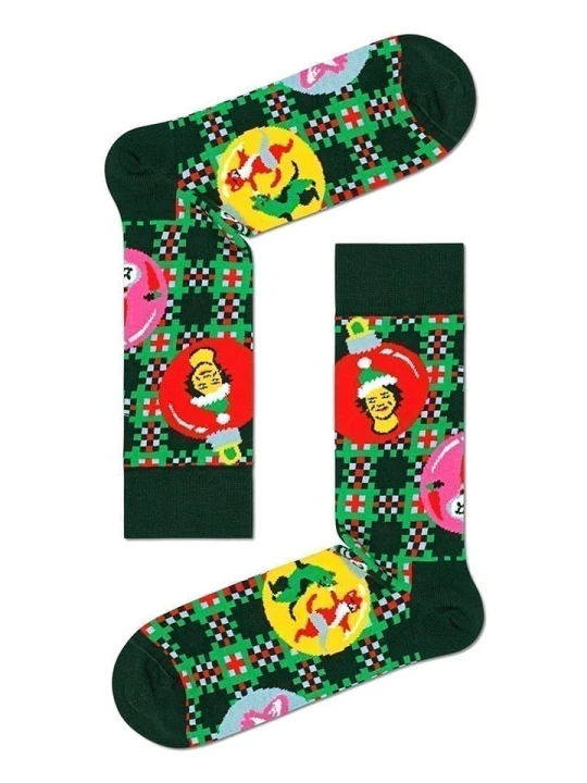 Zdjęcie produktu Happy Socks Skarpety w kolorze czarnym ze wzorem rozmiar: 36-40