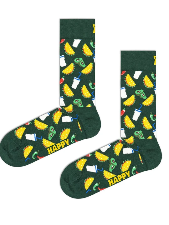 Zdjęcie produktu Happy Socks Skarpety w kolorze zielonym rozmiar: 41-46