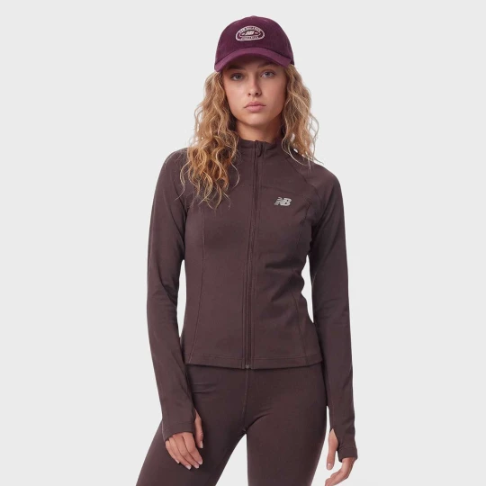Zdjęcie produktu Harmony Fitted Full Zip New Balance czerwony