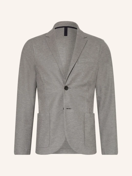 Zdjęcie produktu Harris Wharf London Marynarka Pikowana Slim Fit grau JASNOCZARY