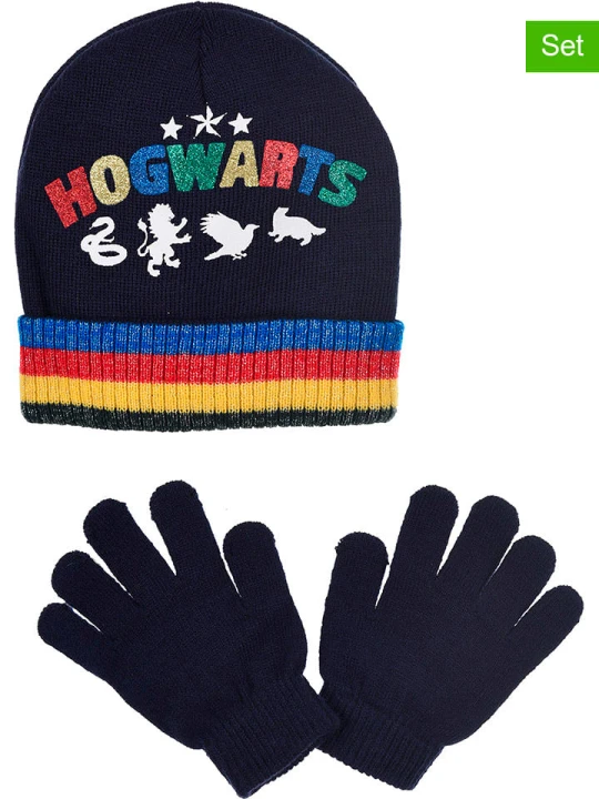 Zdjęcie produktu Harry Potter 2-częściowy zestaw "Harry Potter" w kolorze granatowym rozmiar: 52 cm