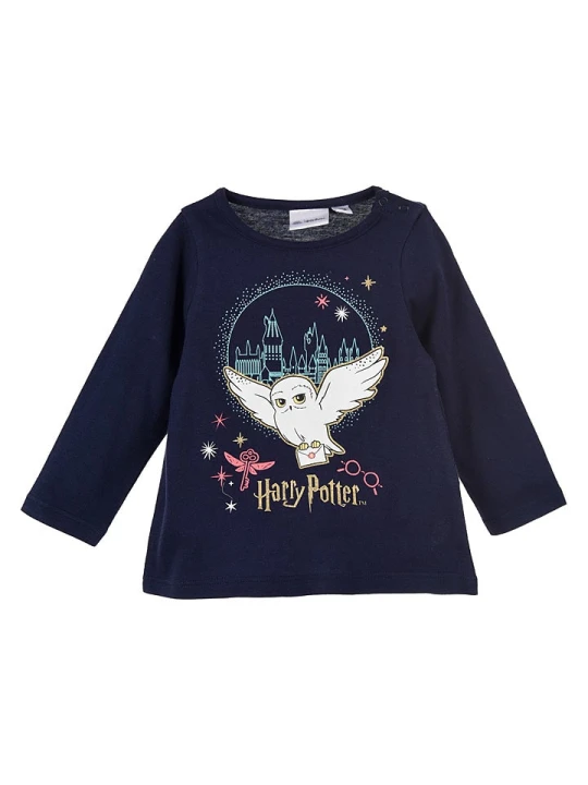 Zdjęcie produktu Harry Potter Koszulka "Harry Potter" w kolorze granatowym rozmiar: 86