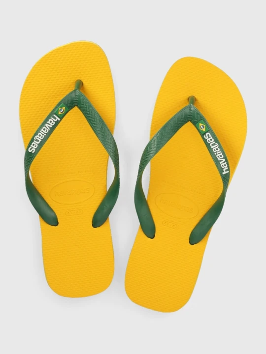 Zdjęcie produktu Havaianas japonki BRASIL LOGO żółty