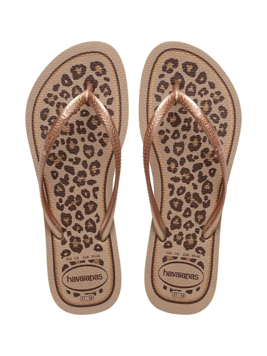 Zdjęcie produktu Havaianas japonki damskie SLIM ANIMALS brązowy