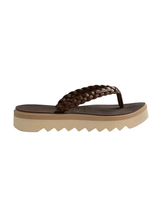 Zdjęcie produktu Havaianas japonki damskie SLIM POINT BOHO brązowy