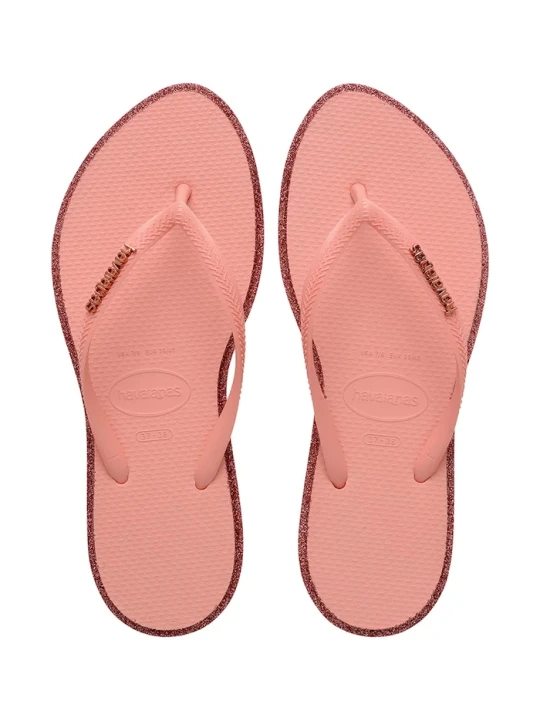 Zdjęcie produktu Havaianas japonki damskie SLIM POINT GLITTER różowy