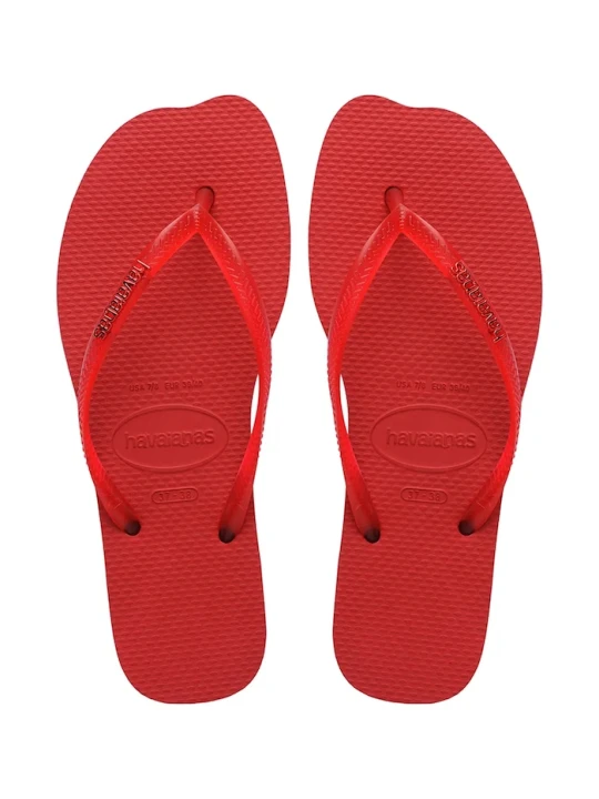 Zdjęcie produktu Havaianas japonki damskie SLIM SPLIT czerwony