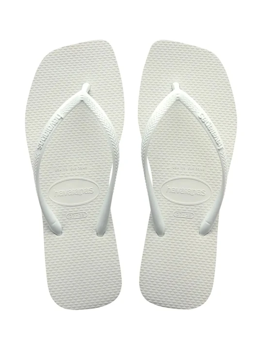 Zdjęcie produktu Havaianas japonki damskie SLIM SQUARE biały