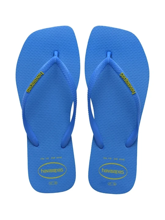 Zdjęcie produktu Havaianas japonki damskie SQUARE LOGO POP UP niebieski