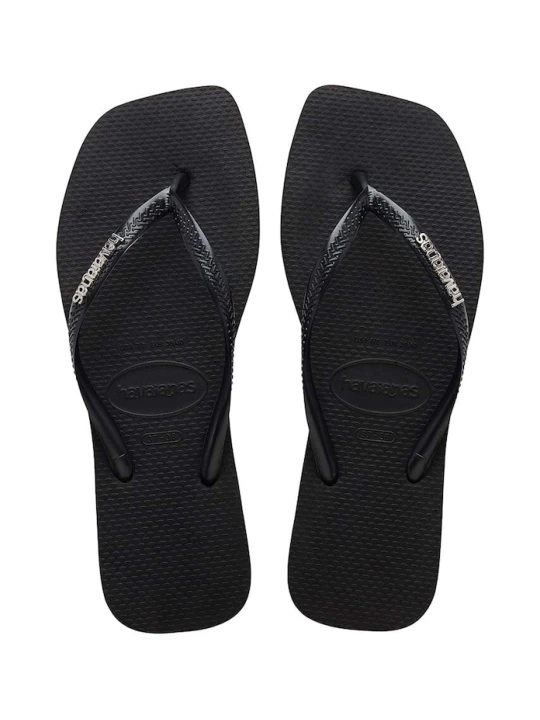 Zdjęcie produktu Havaianas japonki SQUARE LOGO METALLIC czarny