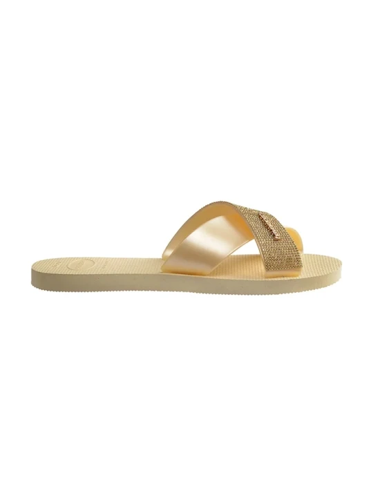 Zdjęcie produktu Havaianas klapki damskie AQUA GLOW żółty