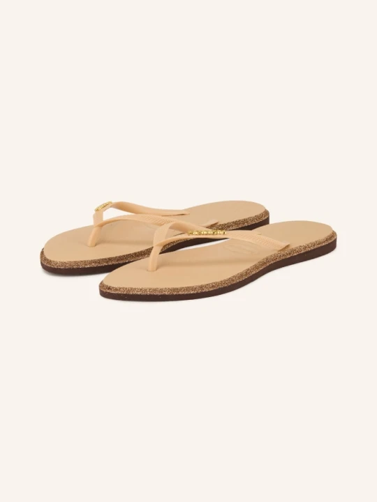Zdjęcie produktu Havaianas Klapki Slim Point Glitter braun brązowy