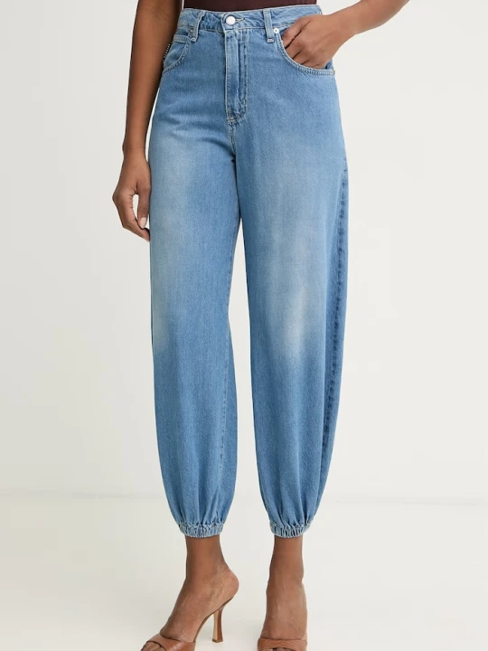 Zdjęcie produktu Haveone jeansy relaxed fit damskie niebieski