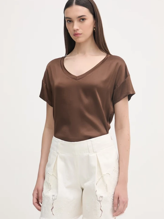 Zdjęcie produktu Haveone t-shirt damski brązowy