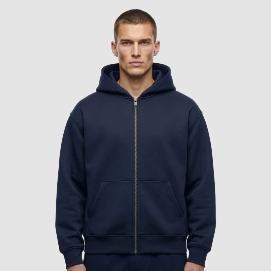 Zdjęcie produktu Heavy Scuba Zip Hoody Urban Classics niebieski