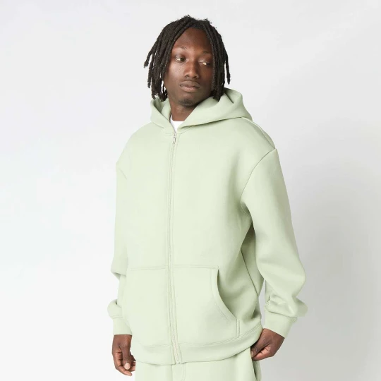 Zdjęcie produktu Heavy Scuba Zip Hoody Urban Classics zielony